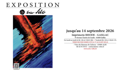Exposition Éric Vébé à l’Imprimerie Rhode – Gaillac